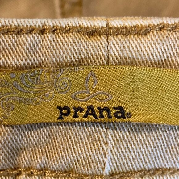 Prana Women's Janesse High Rise Cotton Denim Tapered Slash Pocket Jeans Size 10 - Picture 8 of 13